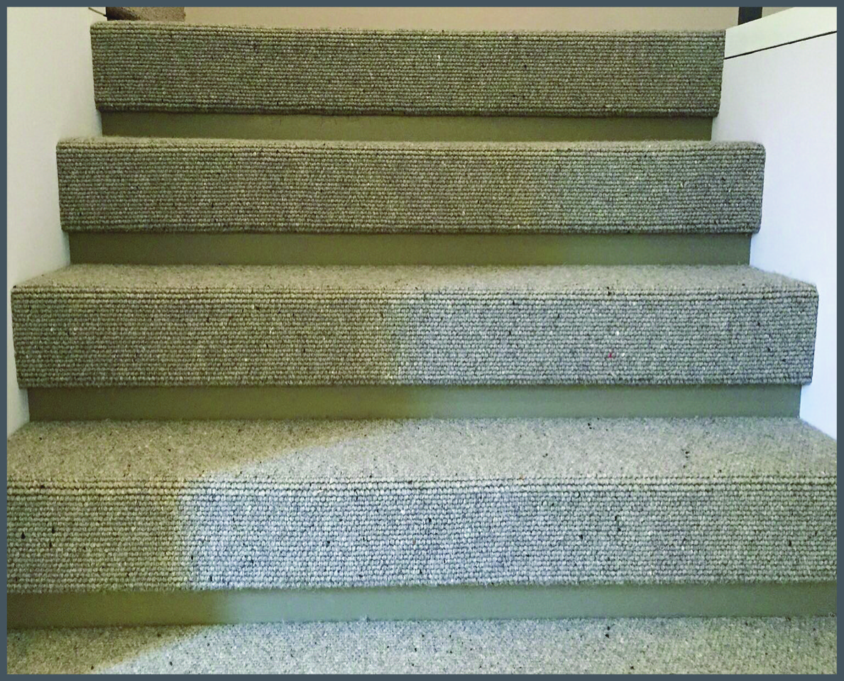 フェルトグリッパー工法で階段にカーペットを敷き込む方法 Hotta Carpet